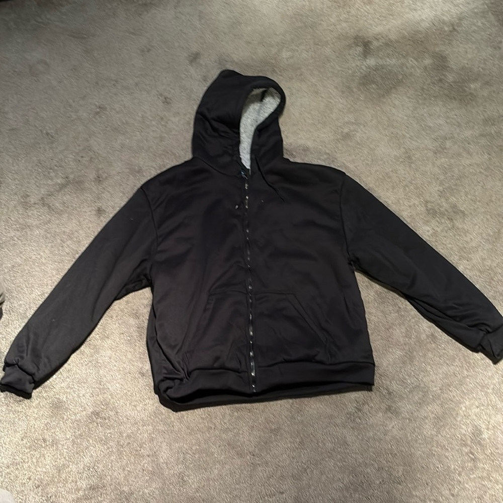 Warm black Mack russo full zip hoodie 2XL
